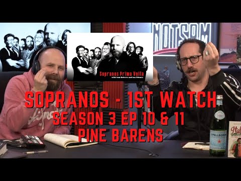 Sopranos Prima Volta - Season 3 Ep 10 & 11 - PINE BARRENS - First Watch w/Ian Fidance & Sam Roberts