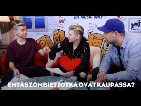 Marcus & Martinus on Radio NRJ Finland