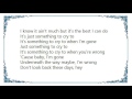 Ingram Hill - Something to Cry To Lyrics