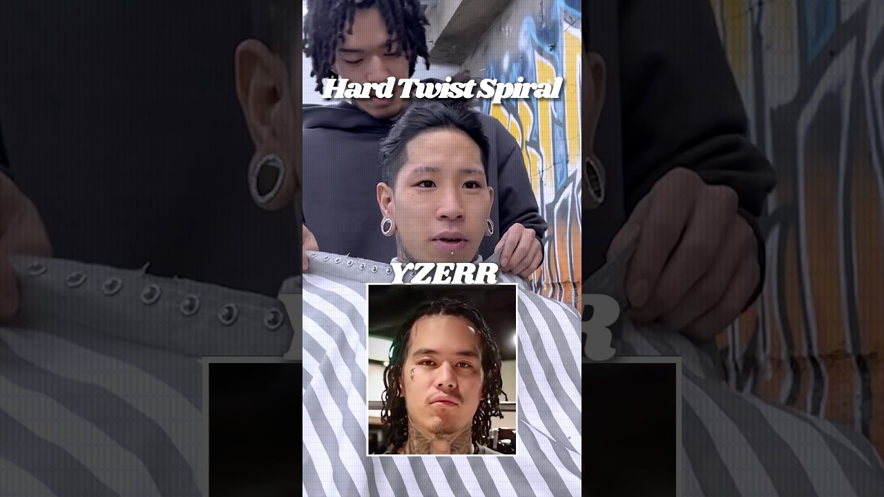 YZERR風ハードツイストスパイラル by SORA(渋谷店) #yzerr #ツイストスパイラルパーマ #badhop