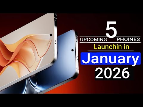 Top 5 UpComing Phones in January 2026 ! Samung, vivo, oppo, Realme, Motorola,
