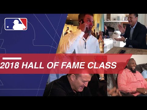 Chipper Jones, Vladimir Guerrero, Jim Thome and Trevor Hoffman get their Hall of Fame call