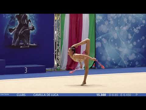 Italian Championship 2019 AA   Sofia Raffaeli Clubs
