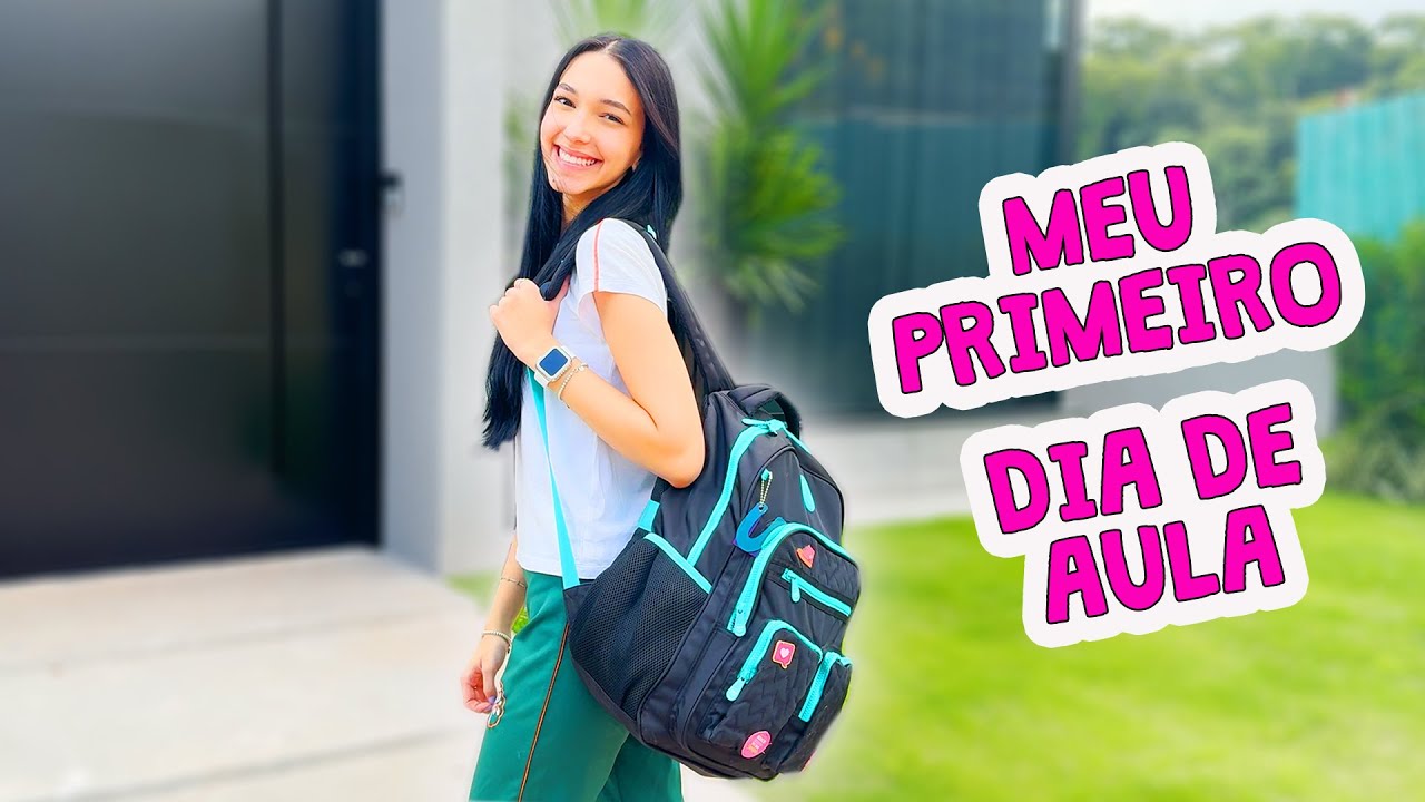 MEU PRIMEIRO DIA DE AULA EM 2024 | Luluca