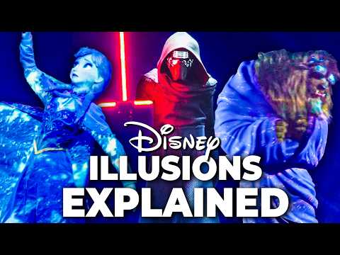 Top 7 Disney Illusions & Tricks Explained Pt 2- Disneyland, Disney World & Tokyo Disney