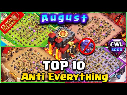 TOP 10 BEST Town Hall 10 (TH10) Base Layout + Copy Link 2025 | TH10 War/CWL BASE | Clash of Clans