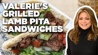 Valerie Bertinelli's Grilled Lamb Pita Sandwiches | Valerie's Home Cooking | Food Network