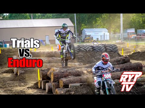 Racing Endurocross on a Trials Bike with Pat Smage