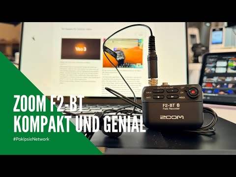 Zoom F2-BT: Audio has never been so easy