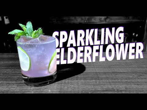 How To Make The Sparkling Elderflower Cocktail | Booze On The Rocks