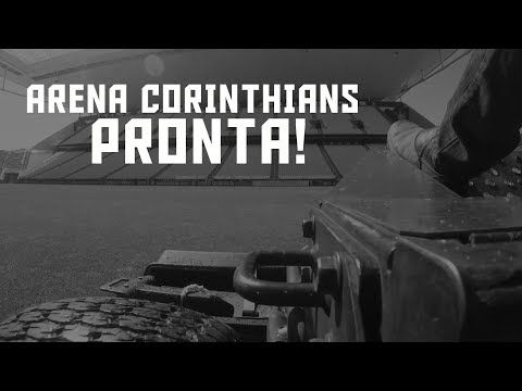 Arena Corinthians pronta para #CORxATG