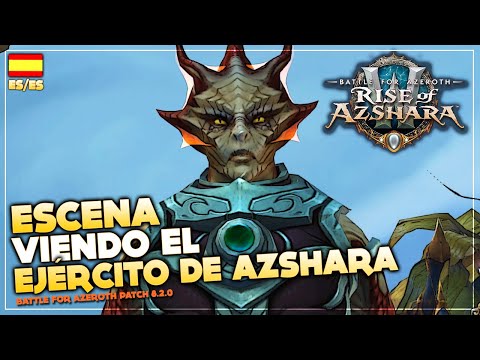 Escena Nazjatar - Viendo el Ejército de Azshara | Parche 8.2 el Resurgir de Azshara
