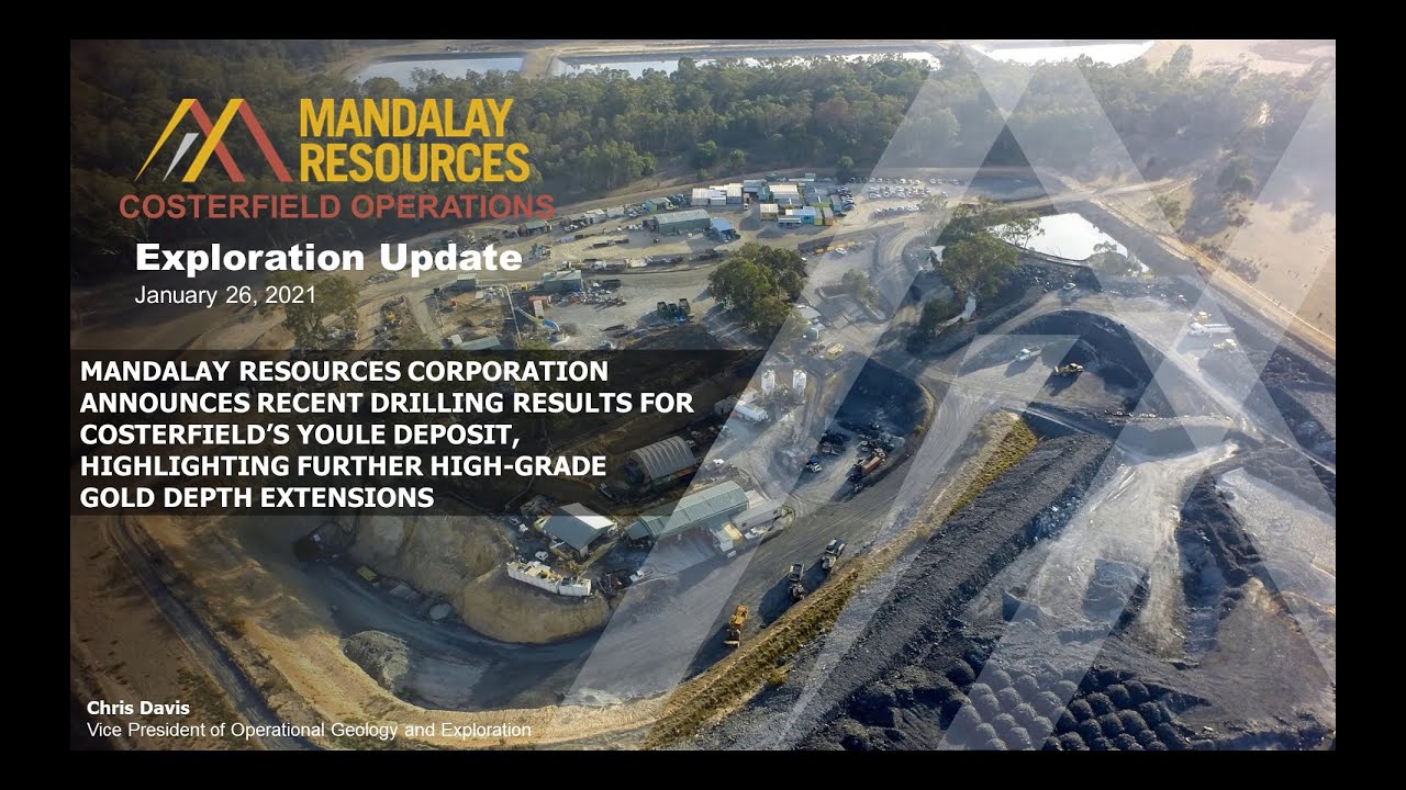<span>27/1/2021</span><br>Further High-grade Gold Depth Extensions at Costerfield Youle Deposit
