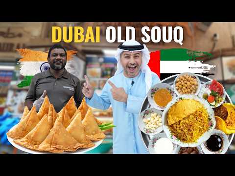 I Explored Old Dubai’s Street Food | Hidden Food Gems of Old Dubai You’ve Never Seen Before!🇦🇪