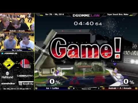 DL4.0 - Ice + Leffen Vs. Android + Armada - Melee Teams Winners Final