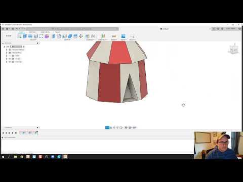 Polygons, Circumscribe, Inscribe, and Tapers - Day 14 of 100 Autodesk Fusion 360 Journey