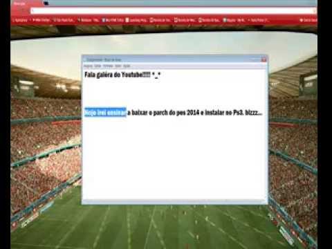 comment installer patch pes 2014 ps3