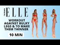 Workout Against Bulky Legs 10 Minutes / Elle Taiwan X Nina Dapper