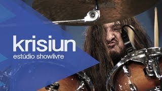 &quot;Vengeances revelation&quot; - Krisiun no Estúdio Showlivre 2013