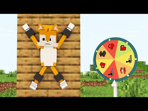 Sonic.EXE + Tails Spin The Wheel of Fortune Meme - Bed Ending | (Minecraft Animation) FNF