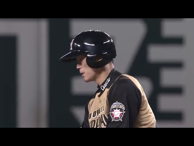 【6回表】高めの失投逃さず!! ファイターズ・大野 左中間へ2点タイムリー!! 2016/8/6 H-F