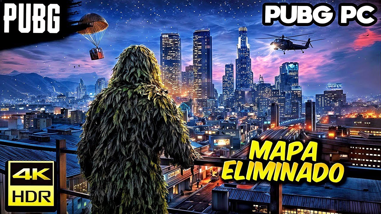 PUBG PC NOCHE: El mapa de CIUDAD ELIMINADO que PUBG OLVIDO para SIEMPRE 😥