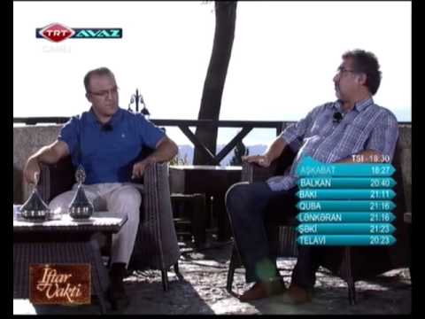Mehdi Genceli Hoca ve Yönetmen Reza Siami ile sohbet - TRT Avaz, İftar Vakti (02.08.2013)