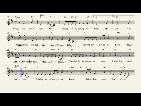 Swing Low Sweet Chariot - Traditional