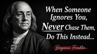 When Someone Ignores You, Never Chase Them, Do This Instead... | Quotes Great