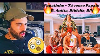 Papatinho - Tá com o Papato ft. Anitta, Dfideliz, BIN - REACTION VIDEO!!!