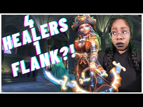 Paladins IO Gameplay | Paladins IO Healer Build  - 4 Healers and a Flank! LMAOOOOO