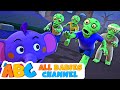 All Babies Channel | Down By The Bay | BRAND NEW Halloween Song + More 3D Nursery Rhymes for Kids