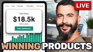 💎 FINDING WINNING DROPSHIPPING LIVE + MENTORSHIP GIVEAWAY! 💎