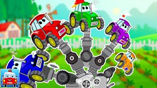 Tractor Finger Family Rhyme & Baby Song for Children