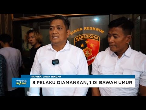 POLRES SRAGEN SUKSES MENGUNGKAP PERKARA PENGEROYOKAN