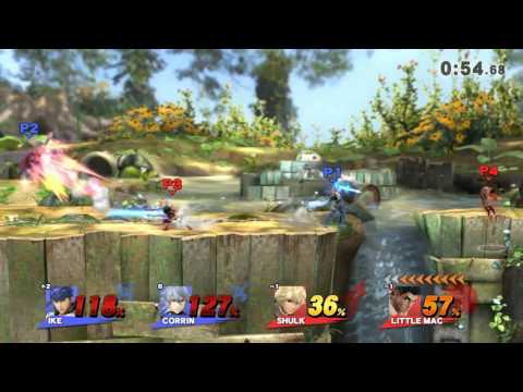 Ike, Corrin VS Mac, Shulk