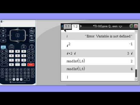 TI-NSpire Quick Tip #41 - Random Numbers & Seeding the Calculator
