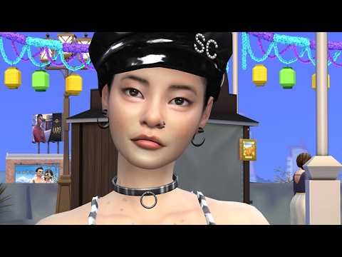 sims alpha cc style download girl Skylar Yoon by Bonita100 Game Video Preview