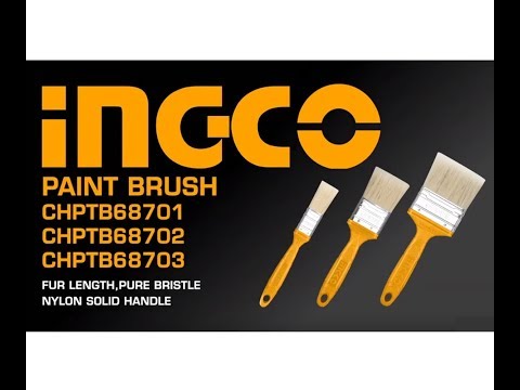 Features & Uses of Ingco Paint Brush 1"