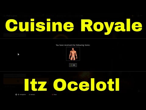 I just received Itz Ocelotl for free after a game [Cuisine Royale]
