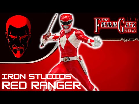 Iron Studios Power Rangers RED RANGER: EmGo's Reviews N' Stuff