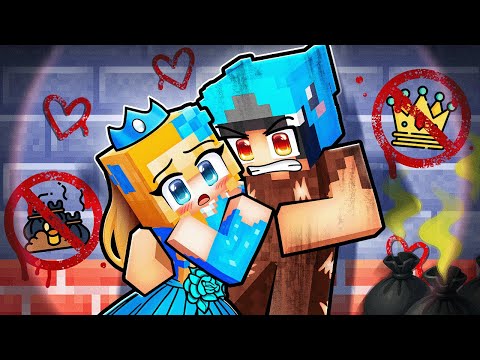PEASANT And PRINCESS FORBIDDEN LOVE in Minecraft!