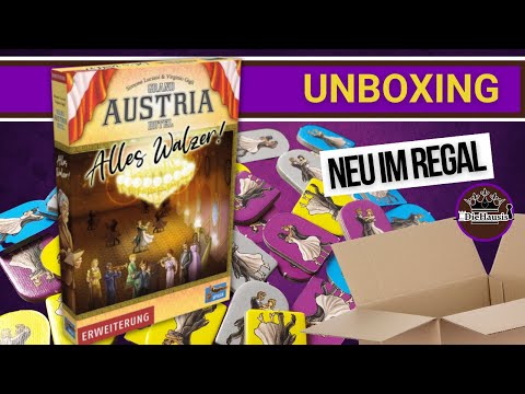 Grand Austria Hotel Alles Walzer | WAS IST DRIN? Brettspiel 📦 Unboxing [Brettspiele]
