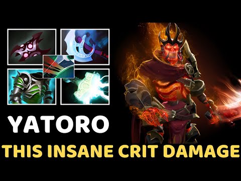 YATORO [Wraith King] This Insane Crit Damage + Spectral Blade 7.37 Dota 2