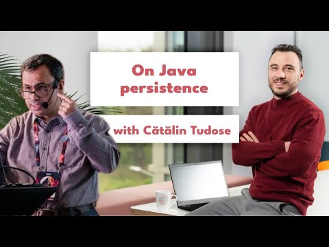Excellent discussion with Catalin Tudose on Java Persistence