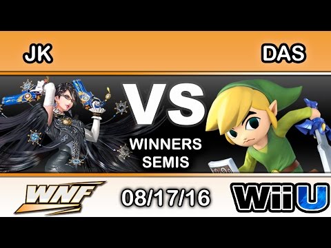 WNF 3.3 - JK (Bayonetta) Vs. SF FD | Das (Toon Link) Winners Semis - Smash Wii U