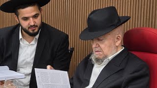 מרגש: סבא מרן ראש הישיבה הרגיש שזה השנה האחרונה ● הנכד הרב אלחנן כהן בראיון