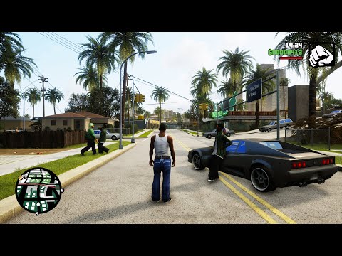 Grand Theft Auto: San Andreas – The Definitive Edition Gameplay (PC UHD) [4K60FPS]