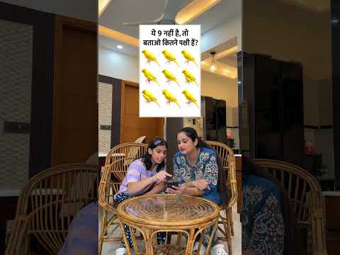 Jaldi batao kitni birds hain