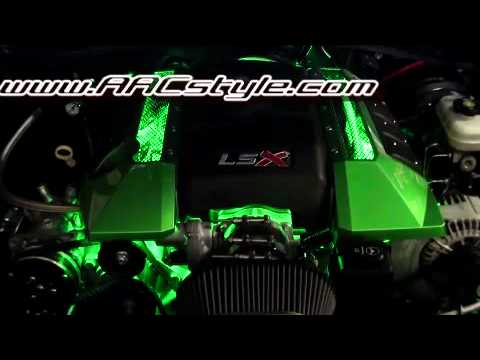 1969 Camaro Pro Touring ORACLE ColorSHIFT LED Halo Kit Demo by Advanced Automotive Concepts